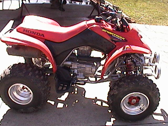 2004 Honda sportrax 250ex top speed