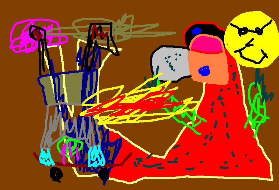 Parky getting burnt.jpg