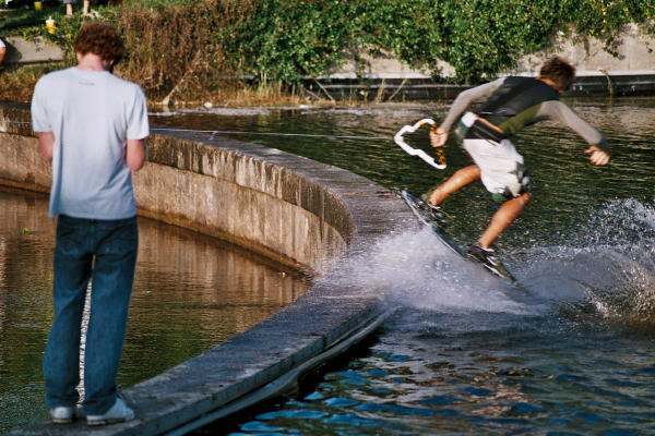 nick, turning his back on the gap