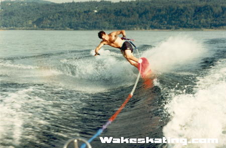 backside ollie on a homemade board ca.1994